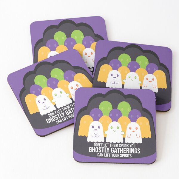 Item preview, Genial Ghostly Ghosts [holiday] designed and sold by deadbeatprince-typography.