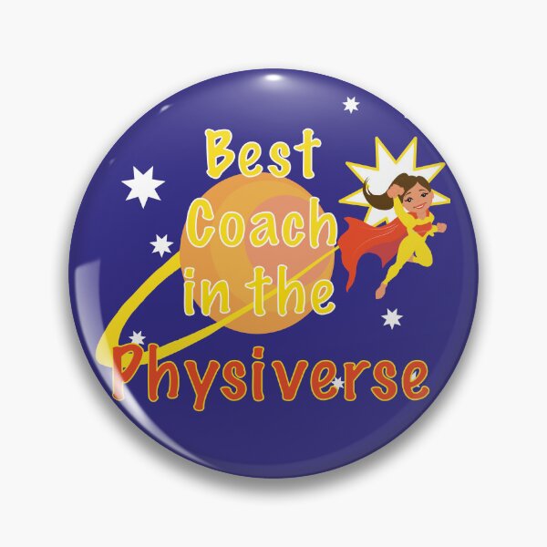 Item preview, Best Coach in the Physiverse  designed and sold by JustPhysie.
