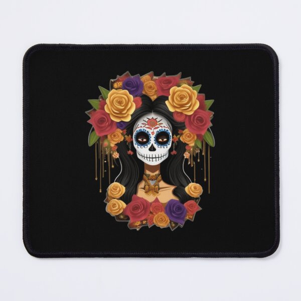 Item preview, Day of the dead sugar skull designed and sold by Roxburylane.