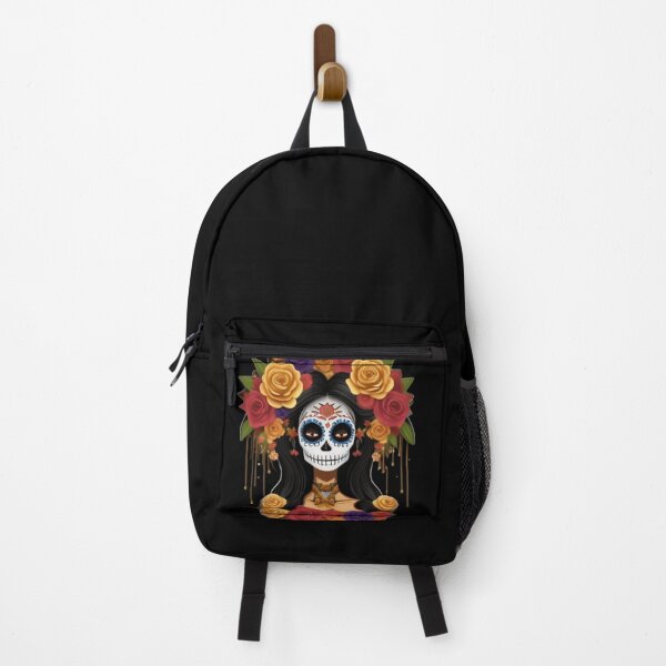 Item preview, Day of the dead sugar skull designed and sold by Roxburylane.
