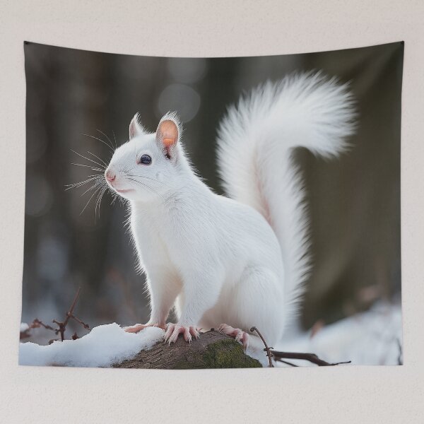 Item preview, White Squirrel 01 designed and sold by Elisabeth Lucas.