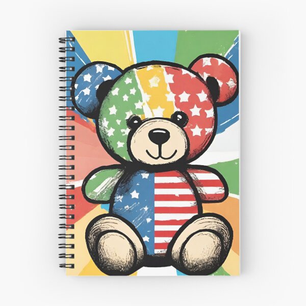Item preview, bear stamp flag best seller designed and sold by Touchdao.