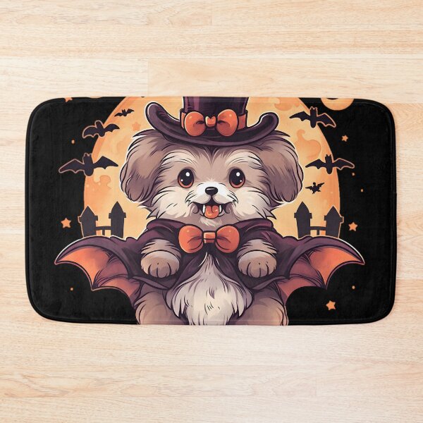 Item preview, Kawaii Halloween Vampire Yorkie puppy  designed and sold by Trendy-Artistry.
