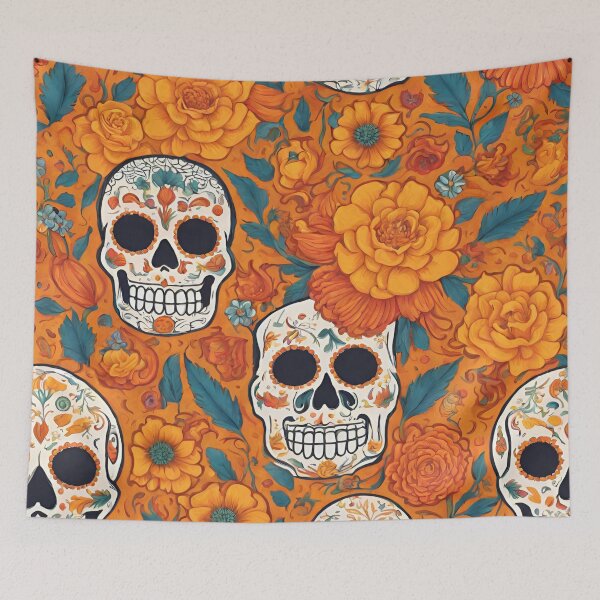 Item preview, Dia de los Muertos Fiesta designed and sold by cozycozyart.