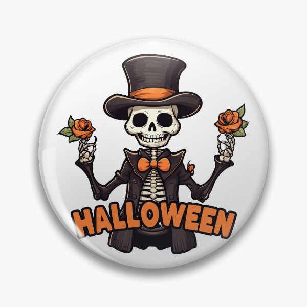 Item preview, Halloween Skeleton in The Style of Folk Art 3 designed and sold by eyestetix.