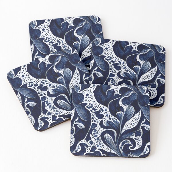 Item preview, Biclora - Artful blue white pattern (1/4) designed and sold by sabantha.