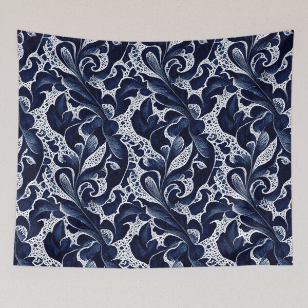 Item preview, Biclora - Artful blue white pattern (1/4) designed and sold by sabantha.