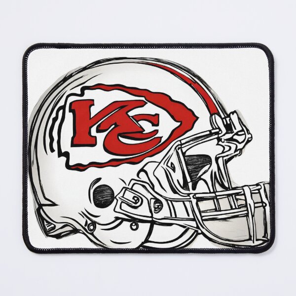 Item preview, Kansas City Chiefs Helmet  designed and sold by HomemadeHoops.