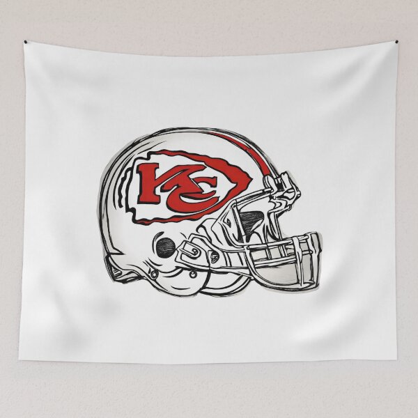Item preview, Kansas City Chiefs Helmet  designed and sold by HomemadeHoops.