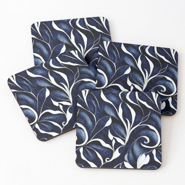 Item preview, Biclora - Artful blue white pattern (2/4) designed and sold by sabantha.