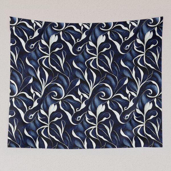 Item preview, Biclora - Artful blue white pattern (2/4) designed and sold by sabantha.