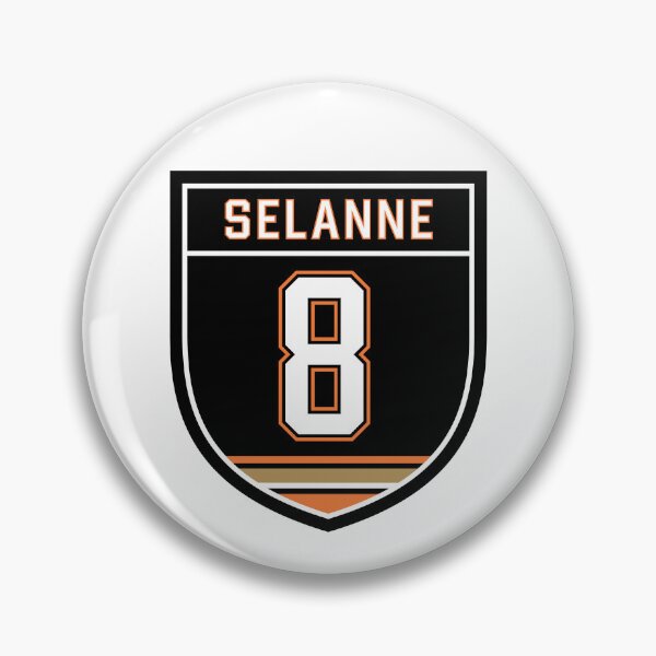 Item preview, Selanne #8 emblem designed and sold by Tarroi.