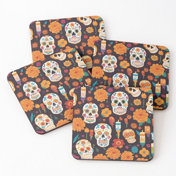 Item preview, Dia de los Muertos Celebration designed and sold by cozycozyart.