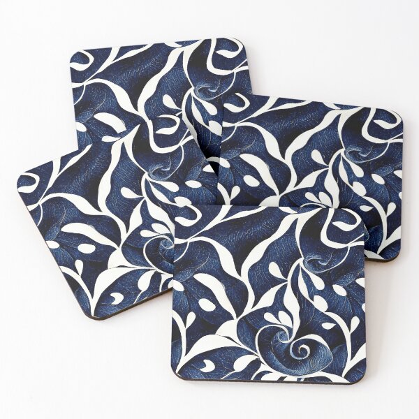 Item preview, Biclora - Artful blue white pattern (4/4) designed and sold by sabantha.