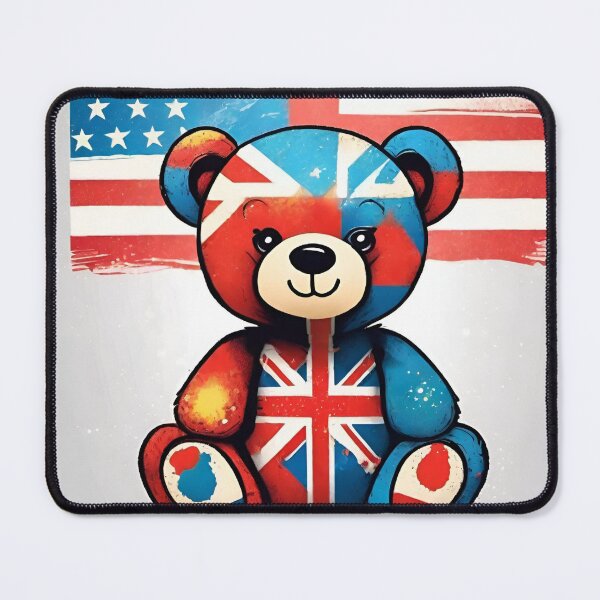 Item preview, flag teddy bearlover,teddy designed and sold by Touchdao.