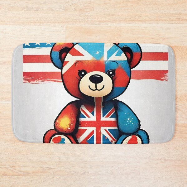 Item preview, flag teddy bearlover,teddy  designed and sold by Touchdao.