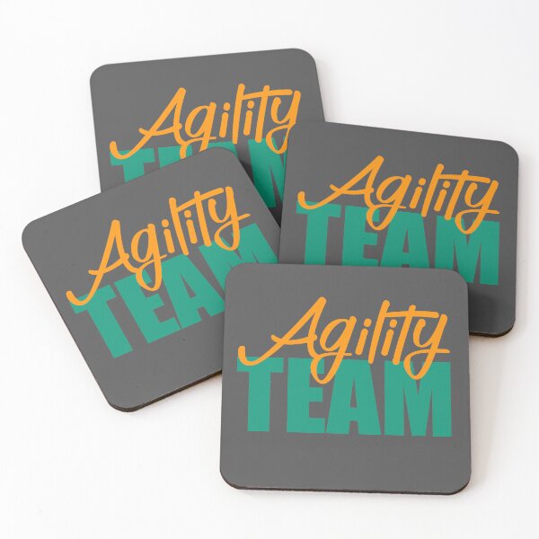 Item preview, Agility team in orange and sage green designed and sold by PausePapote.