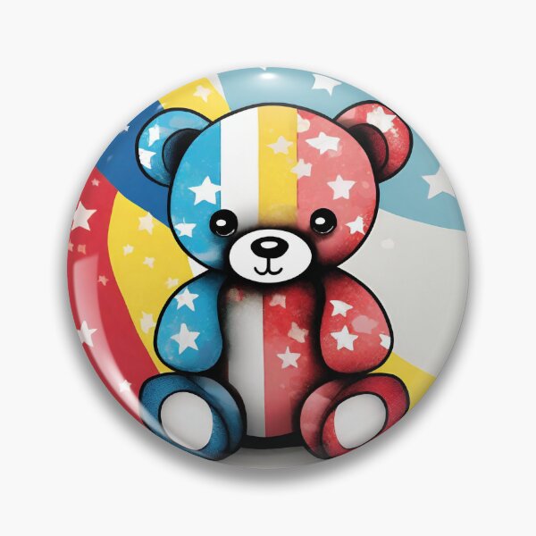 Item preview, teddy bearlove flag best seller top trend designed and sold by Touchdao.