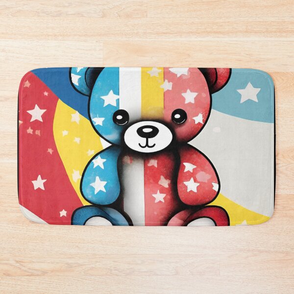 Item preview, teddy bearlove flag best seller top trend designed and sold by Touchdao.