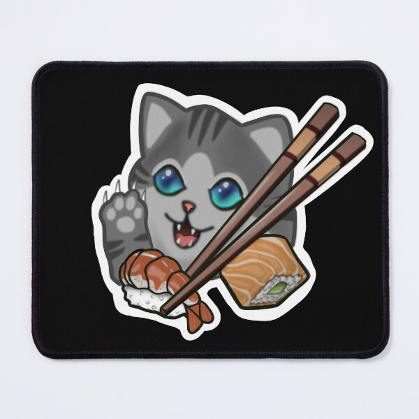 Item preview, Sushi cat designed and sold by HeArtTattoo.