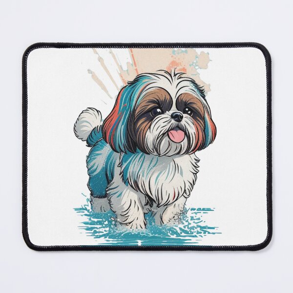 Item preview, Shih Tzu / Beach Day Dogs designed and sold by NarissArt.