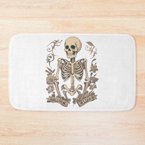 Item preview, Vintage halloween skeleton t-shirt designed and sold by Sesame1195.