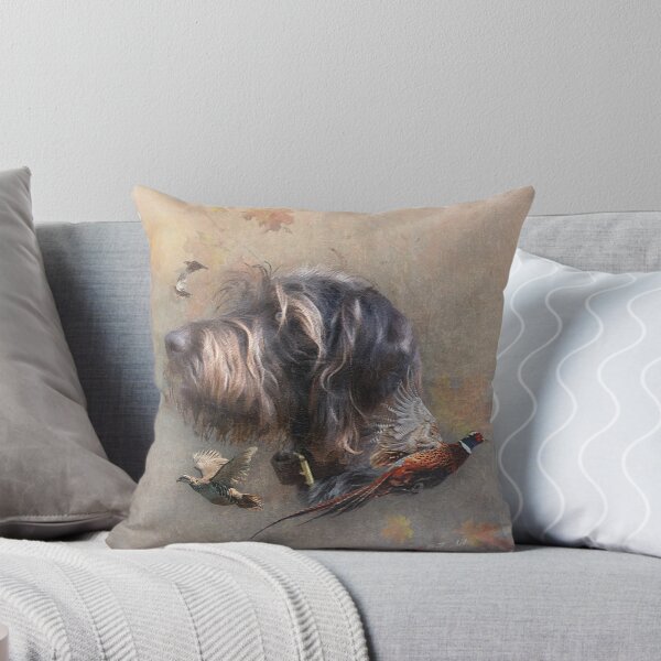 Item preview, German Wirehaired Pointer, Hunting dog  designed and sold by TammyHunterArt.