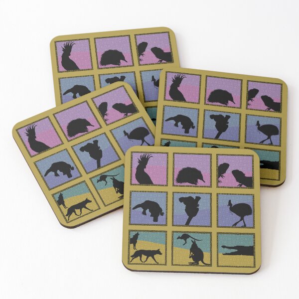 Item preview, Outback Silhouette Patchwork Design designed and sold by PeytonMadison.