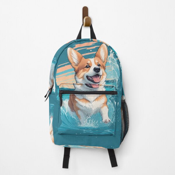 Item preview, Corgi / Beach Day Dogs designed and sold by NarissArt.