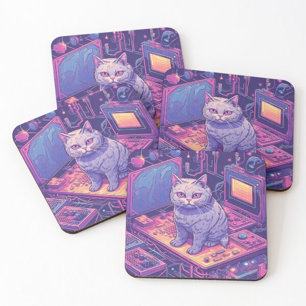 Item preview, Techno Cat designed and sold by SlayerOfKings.