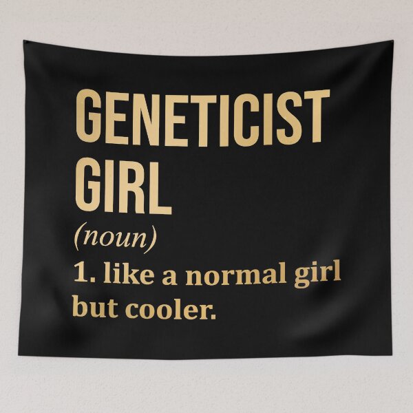 Item preview, Geneticist Girl Definition Genetics in Gold designed and sold by XCIV.