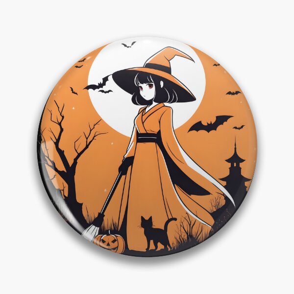 Item preview, Cute Halloween Anime Witch - Switch Your Witch On designed and sold by DevemDavam.