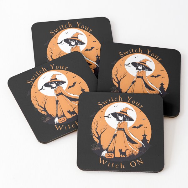 Item preview, Cute Halloween Anime Witch - Switch Your Witch On designed and sold by DevemDavam.