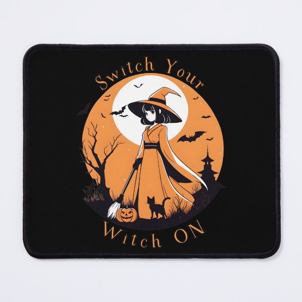 Item preview, Cute Halloween Anime Witch - Switch Your Witch On designed and sold by DevemDavam.