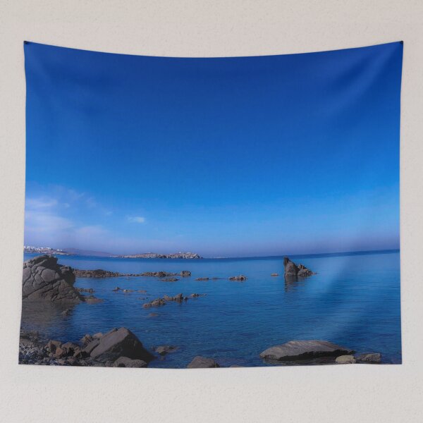 Item preview, Sea and rocks in Greece views  designed and sold by ayaato.