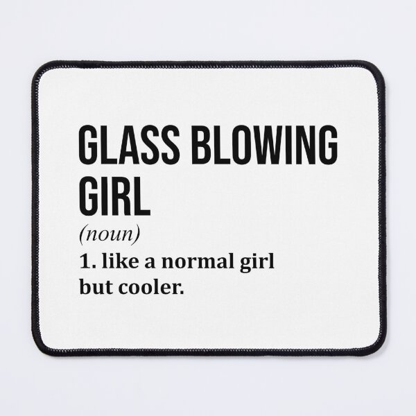 Item preview, Glass Blowing Girl Definition Glass Blower designed and sold by XCIV.