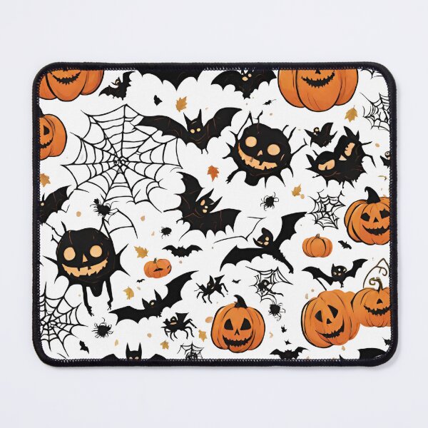 Item preview, Halloween Pumpkin Patch: Cobwebs, Spiders, and Bats designed and sold by StyleSketch.