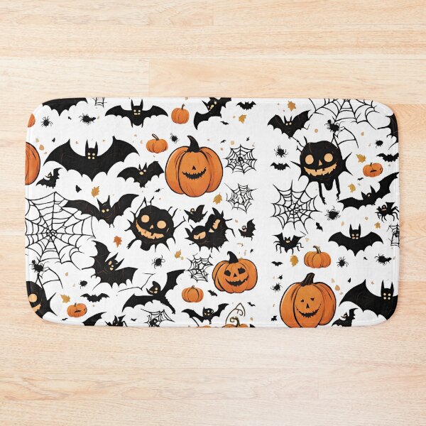 Item preview, Halloween Pumpkin Patch: Cobwebs, Spiders, and Bats designed and sold by StyleSketch.