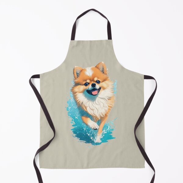 Item preview, Pomeranian / Beach Day Dogs designed and sold by NarissArt.