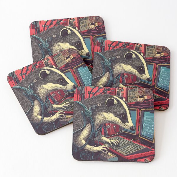 Item preview, Badger Hacker designed and sold by SlayerOfKings.