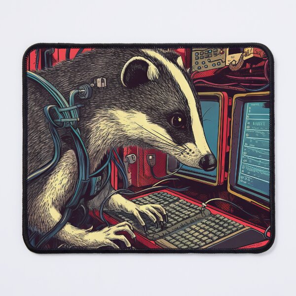 Item preview, Badger Hacker designed and sold by SlayerOfKings.