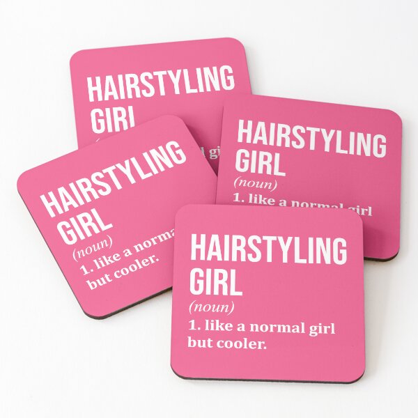 Item preview, Hairstyling Girl Definition Hairstylist for Women designed and sold by XCIV.