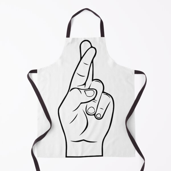 Item preview, profane hand symbol - Fingers Crossed designed and sold by bemenmaher.