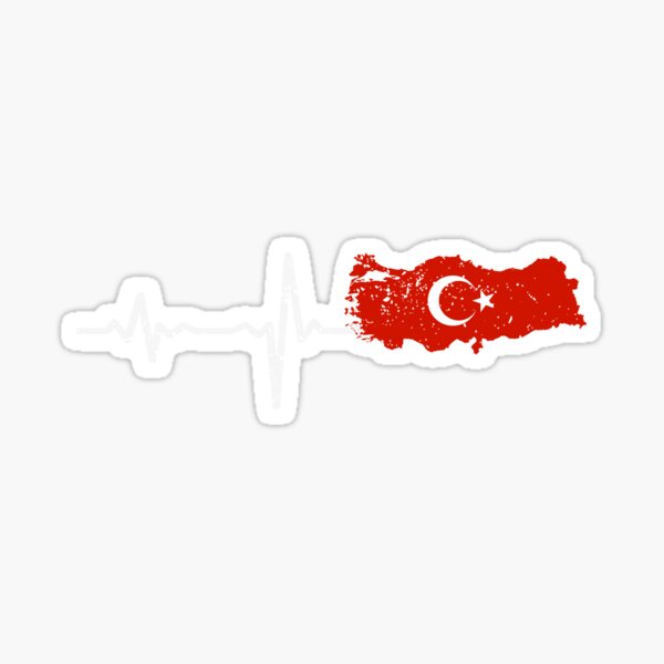 Item preview, Heartbeat Türkei Silhouette designed and sold by MasterJS.