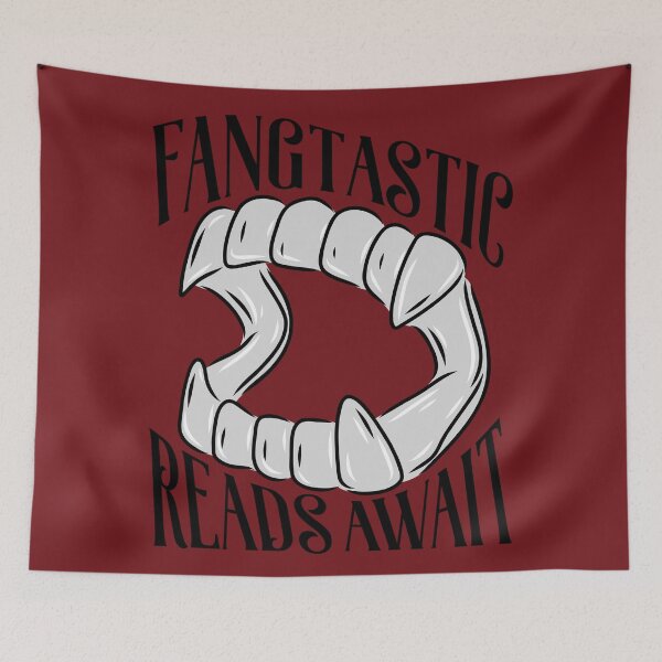Item preview, Fang-tastic Reads Await designed and sold by Megurix.