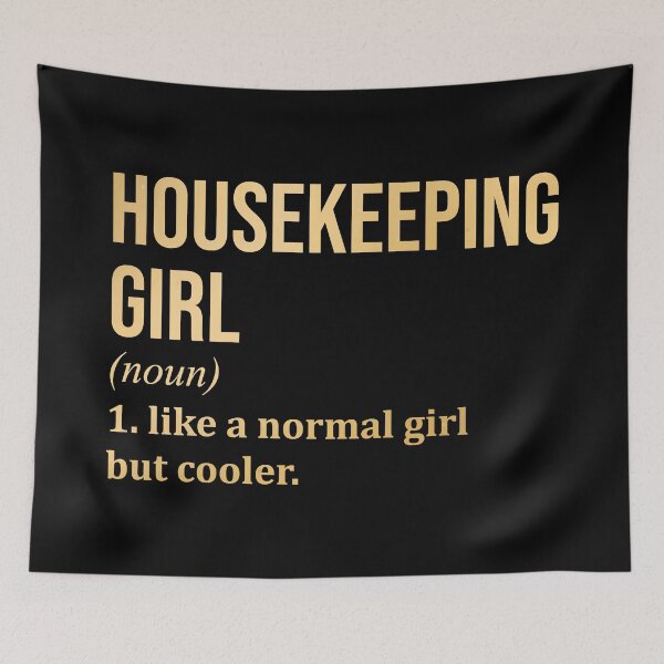 Item preview, Housekeeping Girl Definition Housekeeper in Gold designed and sold by XCIV.