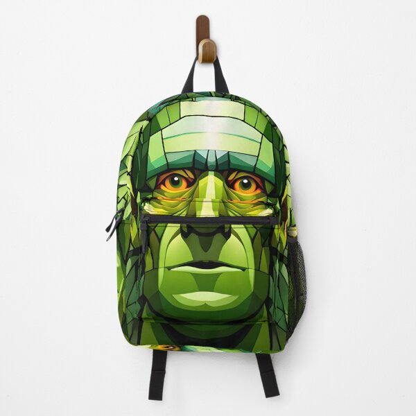 Item preview, Spooky Frankenstein Monster Face Geometric Symmetry Halloween Party Cosplay designed and sold by hyproinc.