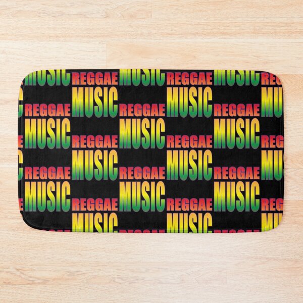 Item preview, Raggae music multicolor.typography slogan design. designed and sold by MusixT-Shirt.