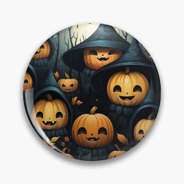 Item preview, Enchanting Halloween Cartoon Pattern Portraits: Embrace the Adorable Spooks designed and sold by Miklac.