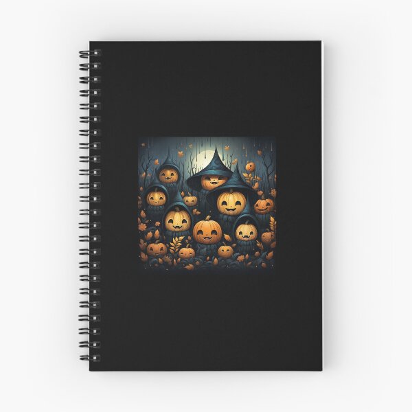 Item preview, Enchanting Halloween Cartoon Pattern Portraits: Embrace the Adorable Spooks designed and sold by Miklac.